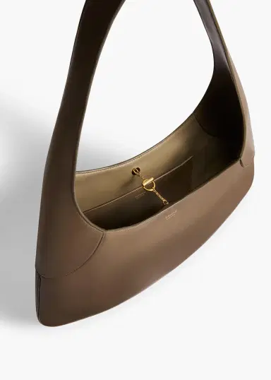 Khaite Large Joan Hobo In Elephant | Thumbnail 3 Khaite Large Joan Hobo In Elephant | Thumbnail 3