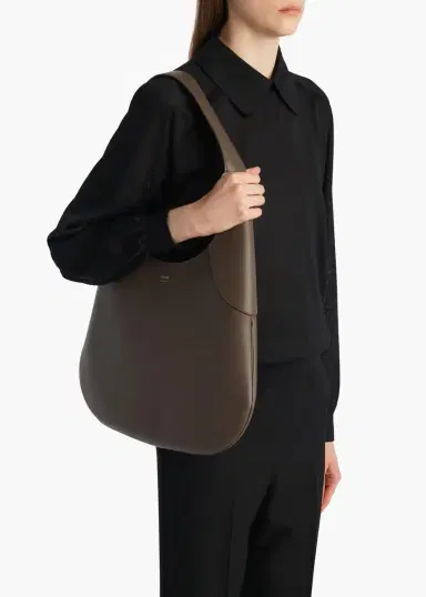Khaite Large Joan Hobo In Elephant | Thumbnail 6 Khaite Large Joan Hobo In Elephant | Thumbnail 6