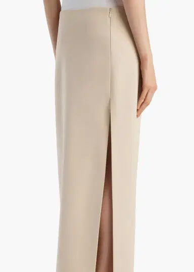 Khaite Lyle Skirt In Ivory Glow | Thumbnail 6 Khaite Lyle Skirt In Ivory Glow | Thumbnail 6
