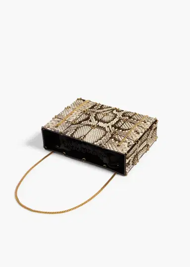 Khaite Mini Emma Bag In Natural Python | Thumbnail 3 Khaite Mini Emma Bag In Natural Python | Thumbnail 3