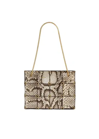 Khaite Mini Emma Bag In Natural Python | Thumbnail 1 Khaite Mini Emma Bag In Natural Python | Thumbnail 1