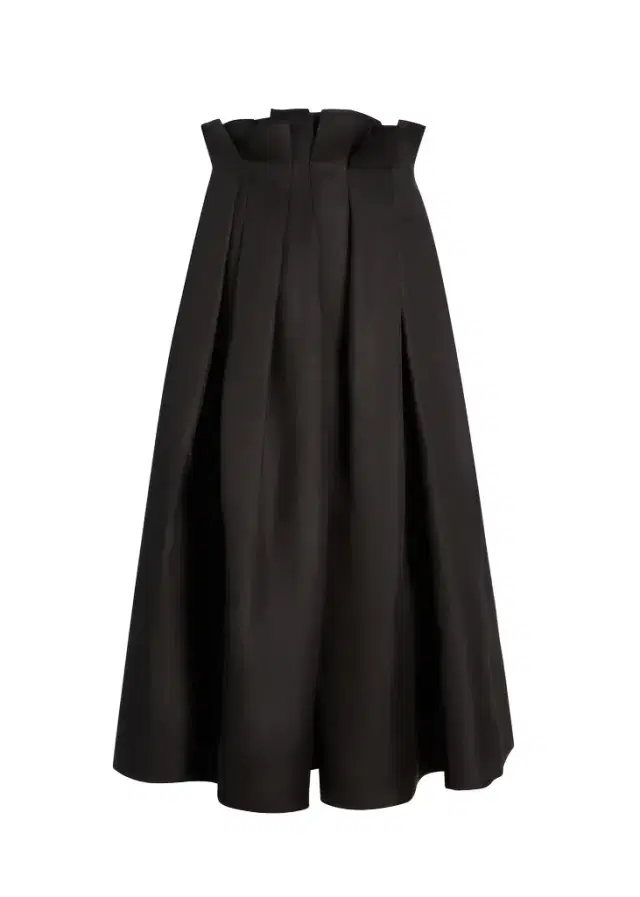 Khaite Astrid Skirt In Black