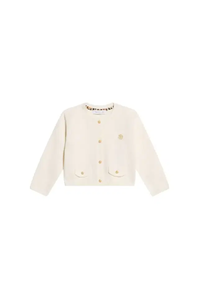 Roberto Cavalli Ivory Cotton Cardigan
