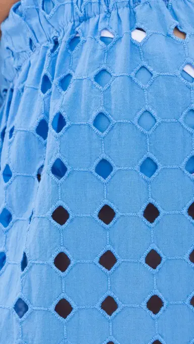LE BOP Camille Maxi Dress arina Blue | Thumbnail 6