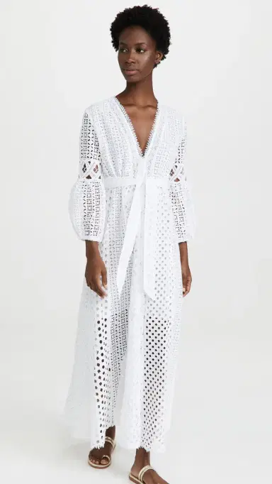 TEMPTATION POSITANO Gran Bretagna Dress White M | Thumbnail 2