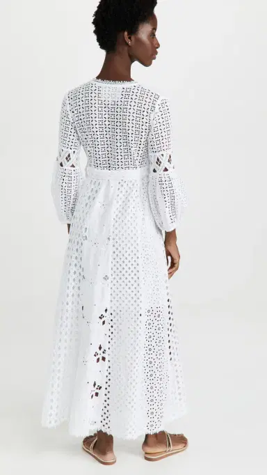 TEMPTATION POSITANO Gran Bretagna Dress White M | Thumbnail 3