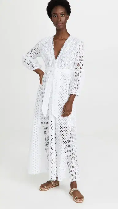 TEMPTATION POSITANO Gran Bretagna Dress White M | Thumbnail 5