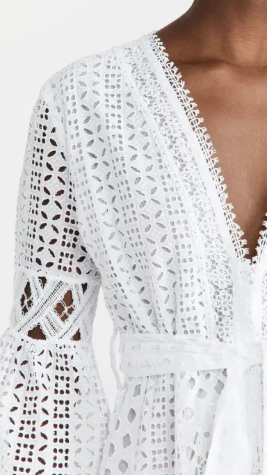 TEMPTATION POSITANO Gran Bretagna Dress White M | Thumbnail 6