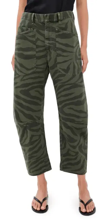 Nili Lotan Shon Pants Camo Zebra | Thumbnail 1 Nili Lotan Shon Pants Camo Zebra | Thumbnail 1