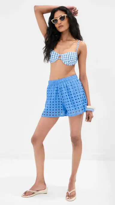 LE BOP Lucia Shorts Marina Blue | Thumbnail 5