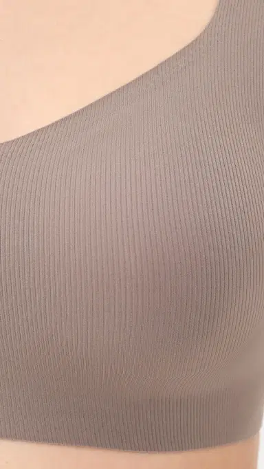 Commando Cotton Rib Soft Support Bralette Truffle | Thumbnail 6