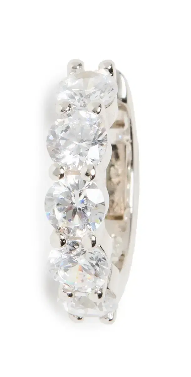 Bianca Ear Cuff White Gold One Size