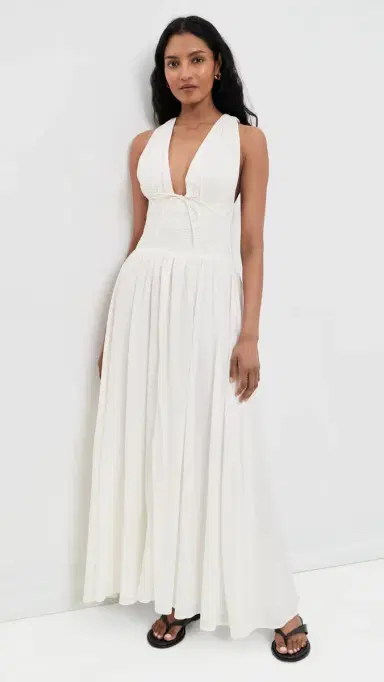 LSPACE Emmaline Maxi Dress Cream | Thumbnail 2