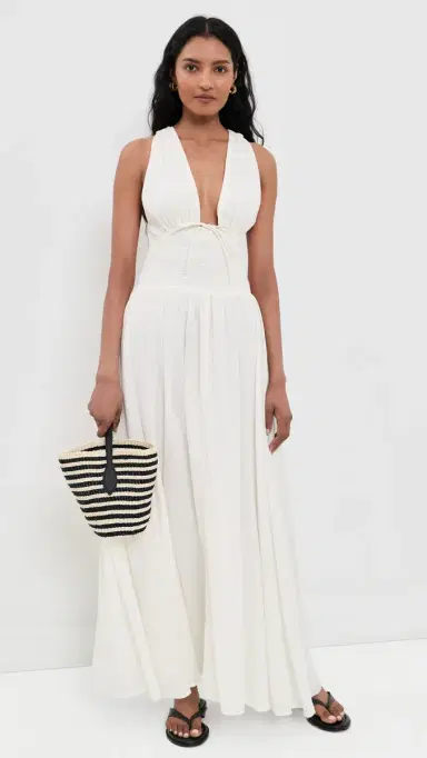 LSPACE Emmaline Maxi Dress Cream | Thumbnail 5