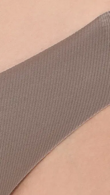 Commando Cotton Rib Thong Truffle | Thumbnail 5