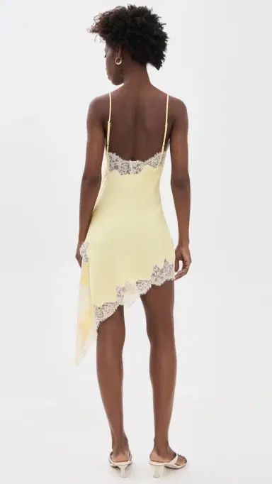 Line & Dot Emel Asymmetrical Dress ight Yellow | Thumbnail 3 Line & Dot Emel Asymmetrical Dress ight Yellow | Thumbnail 3