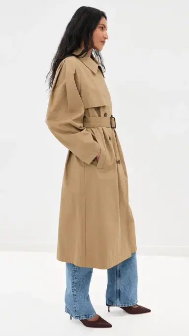 LE BOP Toby Trench Coat Hazelnut L | Thumbnail 4