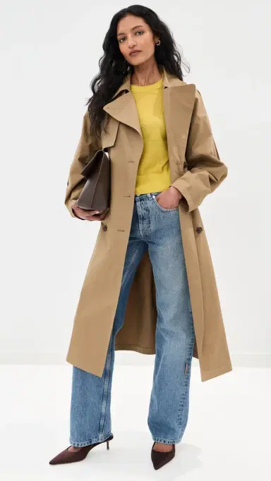 LE BOP Toby Trench Coat Hazelnut L | Thumbnail 5