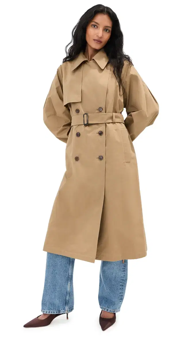 LE BOP Toby Trench Coat Hazelnut