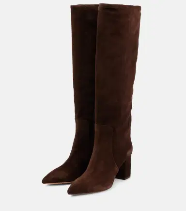 Paris Texas Anja 70 suede knee-high boots | Thumbnail 3