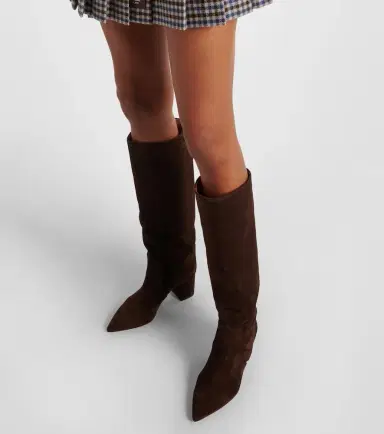 Paris Texas Anja 70 suede knee-high boots | Thumbnail 5