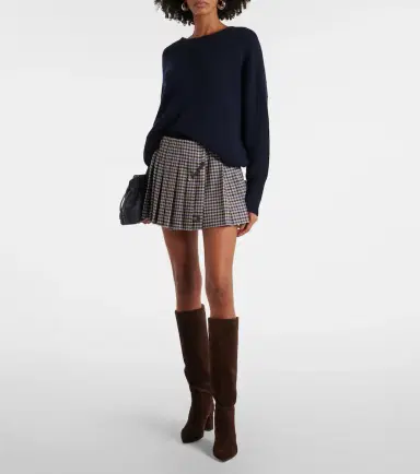 Paris Texas Anja 70 suede knee-high boots | Thumbnail 6