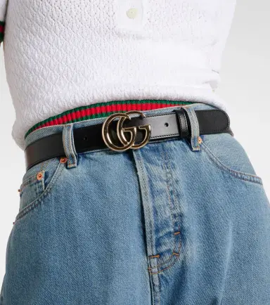 Gucci GG Marmont leather belt | Thumbnail 3