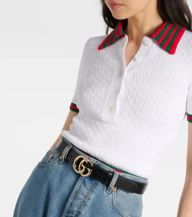 Gucci GG Marmont leather belt | Thumbnail 4
