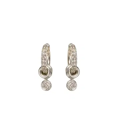 Spinelli Kilcollin Zahra sterling silver earrings with diamonds | Thumbnail 1
