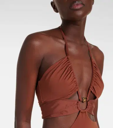 Max Mara Cleopatra cutout swimsuit | Thumbnail 3