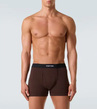 Tom Ford Logo cotton-blend boxer briefs | Thumbnail 3