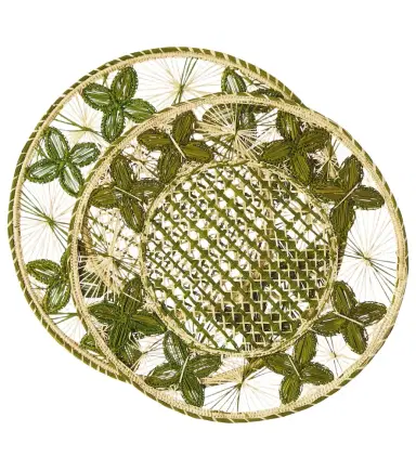 Cabana Louloudi set of 2 wicker placemats | Thumbnail 1