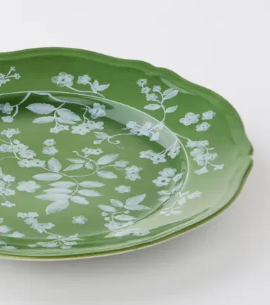 Cabana x Ginori 1735 floral porcelain dinner plate | Thumbnail 3