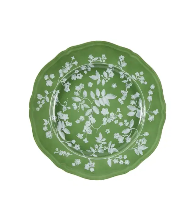 Cabana x Ginori 1735 floral porcelain dinner plate