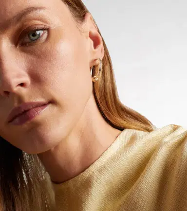 Spinelli Kilcollin Argo sterling silver and 18kt gold earrings | Thumbnail 3