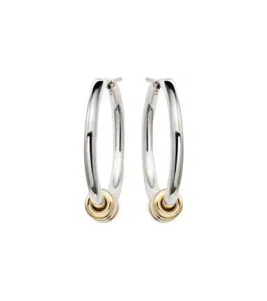Spinelli Kilcollin Argo sterling silver and 18kt gold earrings | Thumbnail 1