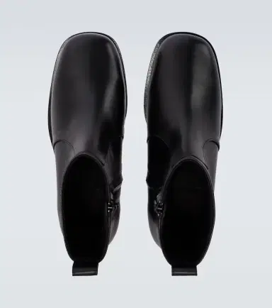 Studio Nicholson Square leather ankle boots | Thumbnail 4