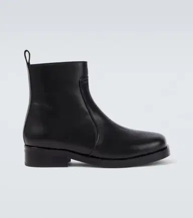 Studio Nicholson Square leather ankle boots | Thumbnail 5