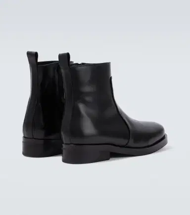 Studio Nicholson Square leather ankle boots | Thumbnail 6