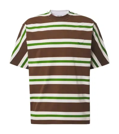 Prada Striped cotton jersey T-shirt | Thumbnail 1 Prada Striped cotton jersey T-shirt | Thumbnail 1