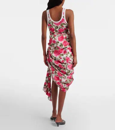 Chloé Chloé Floral bow-detail cotton miniskirt | Thumbnail 4