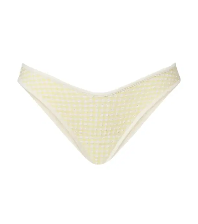 Montce Polly gingham bikini bottoms