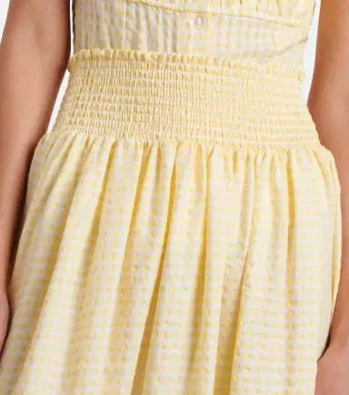 Montce Millie gingham cotton maxi skirt | Thumbnail 2 Montce Millie gingham cotton maxi skirt | Thumbnail 2