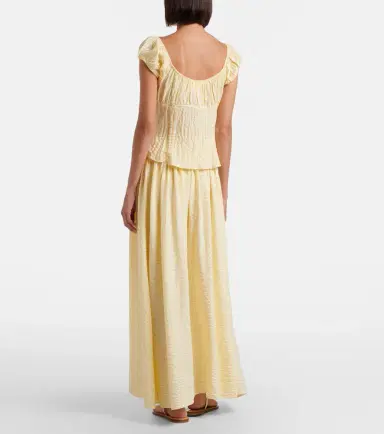 Montce Millie gingham cotton maxi skirt | Thumbnail 4 Montce Millie gingham cotton maxi skirt | Thumbnail 4