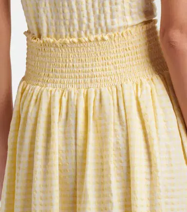 Montce Millie gingham cotton maxi skirt | Thumbnail 5 Montce Millie gingham cotton maxi skirt | Thumbnail 5