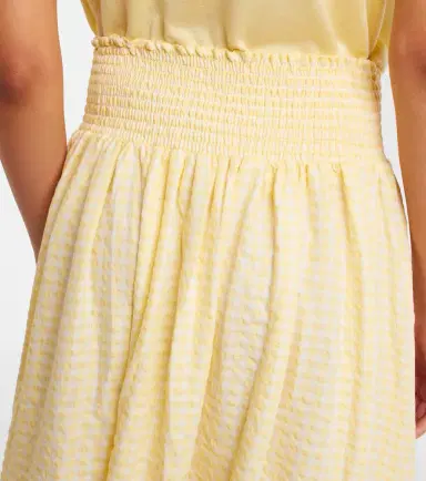 Montce Millie gingham cotton maxi skirt | Thumbnail 6 Montce Millie gingham cotton maxi skirt | Thumbnail 6