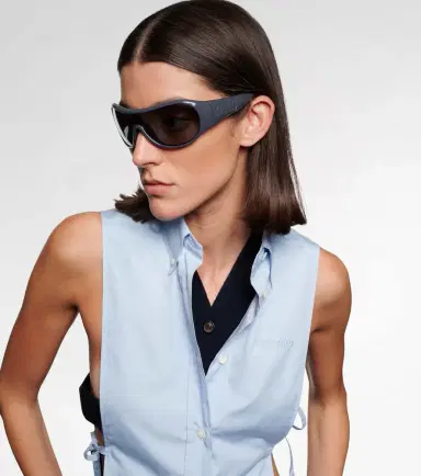 Miu Miu Ivresse shield sunglasses | Thumbnail 4
