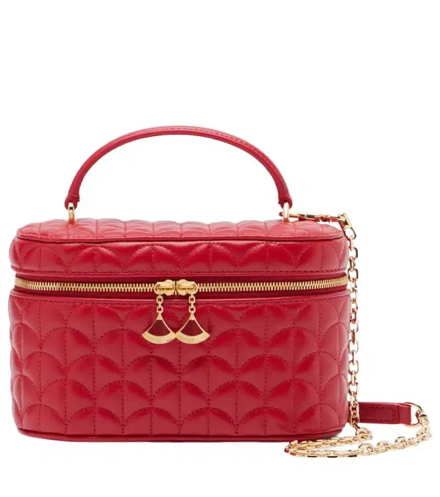 Divas' Dream Small leather vanity bag