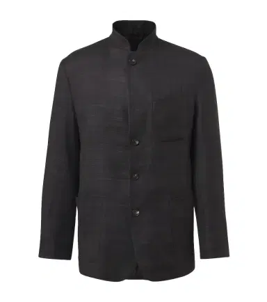 Saman Amel Nehru silk jacket | Thumbnail 1