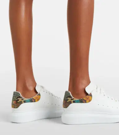 McQueen Oversized leather sneakers | Thumbnail 3 McQueen Oversized leather sneakers | Thumbnail 3